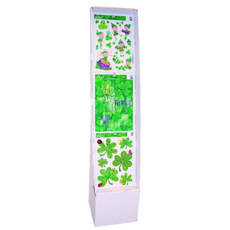 IMPACT INNOVATIONS Assorted St. Patrick's Cling Holiday Decoration 30041